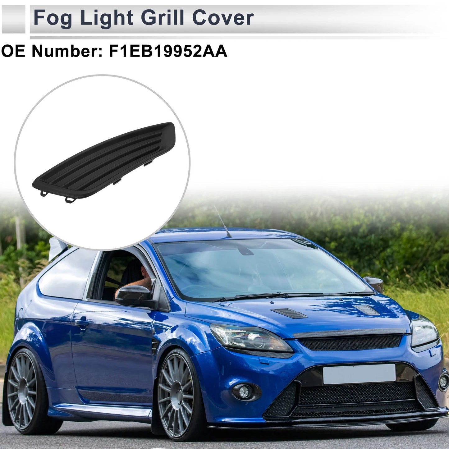 Fog Light Grill for Ford Focus (2015-2018)