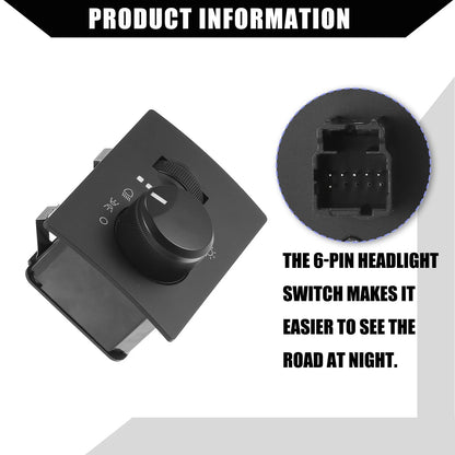 Car Headlight Switch for Chrysler 300, Dodge Challenger (2005-2010)