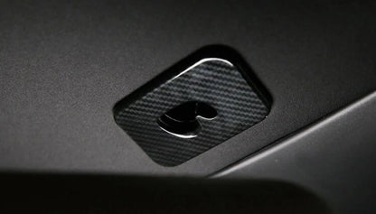 Carbon Fiber Rear Roof Hook Cover Trim for Range Rover Velar (2018-2023)