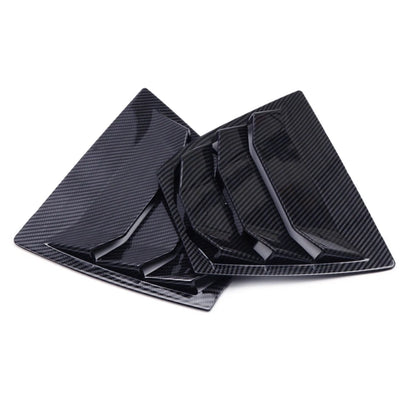 2 x Rear Window Louvers Covers for Mazda 3 Axela (2014-2018)
