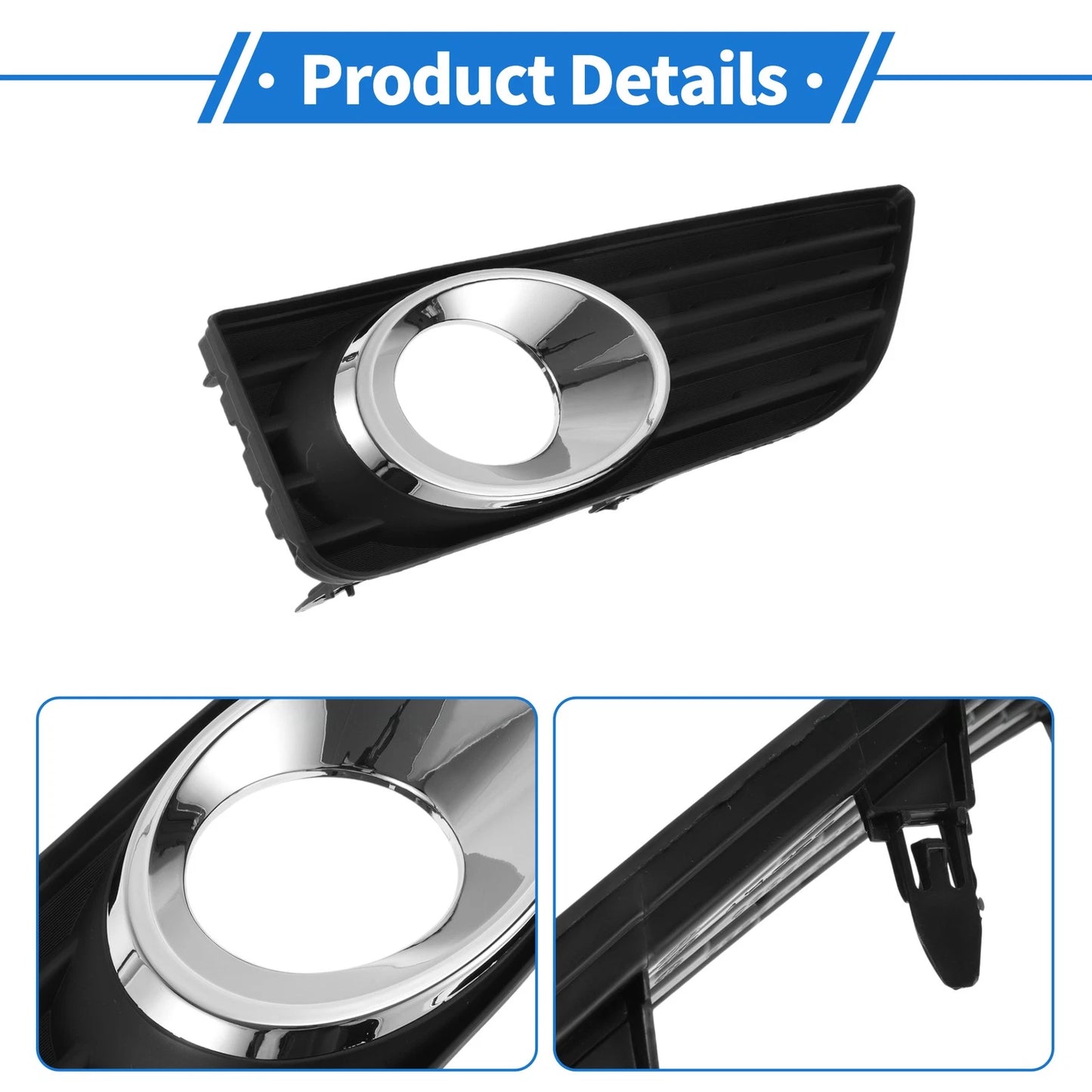 Front Right Fog Light Grill for Toyota Camry (2012-2014)