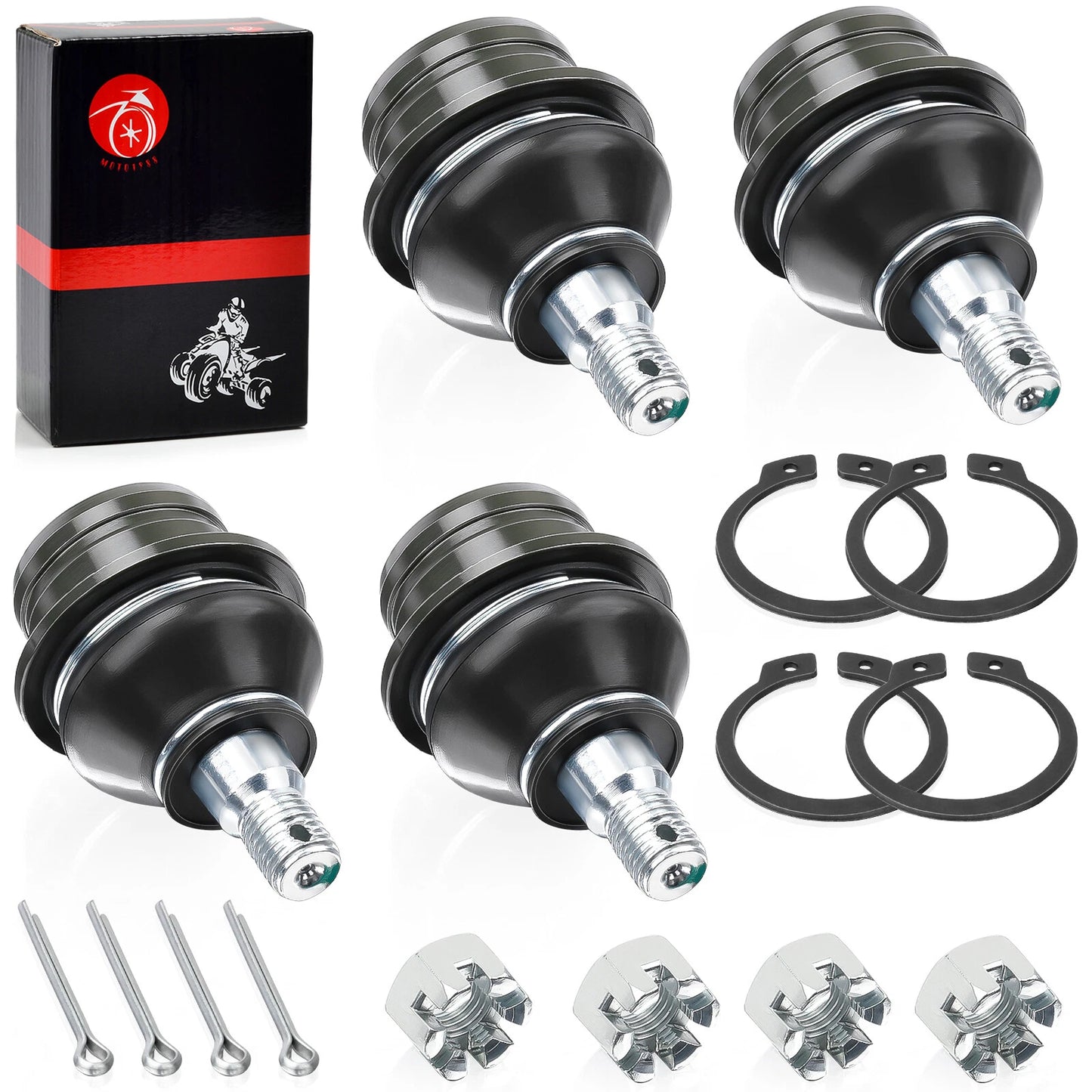 4x Ball Joints for Suzuki KingQuad 450/500/700/750 2005-2023