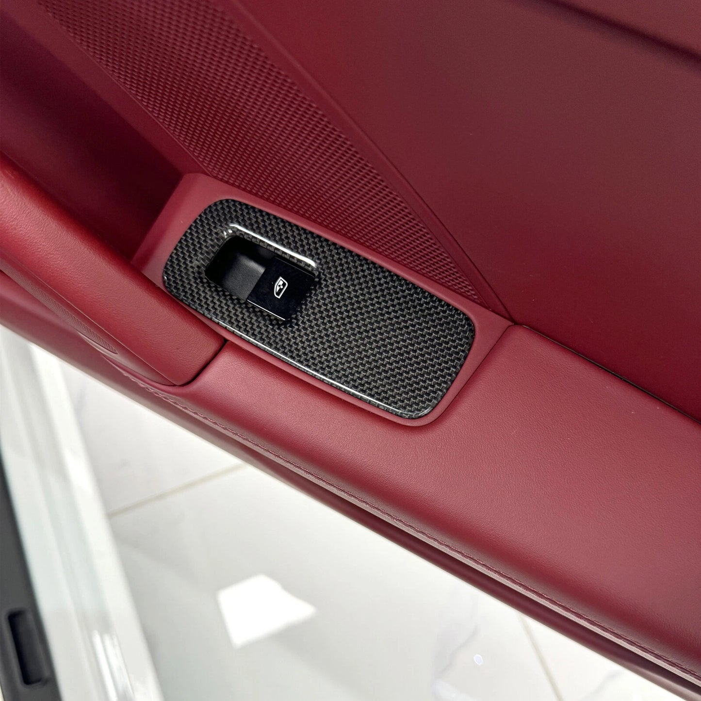 Window Switch Lift Panel Cover Trim for Porsche 911 992 (2019-2024) 1 x Set