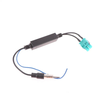 Radio Antenna Male Dual Fakra Amplifier Adapter for Diversity Antenna (N/A)