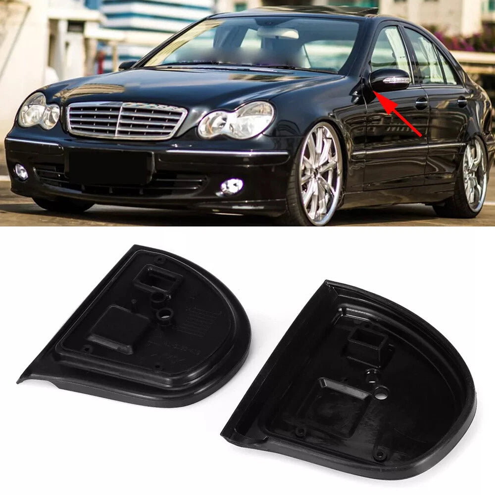 LH+RH Door Mirror Gasket Seals Set for Mercedes E Class W211 (2003–2006)