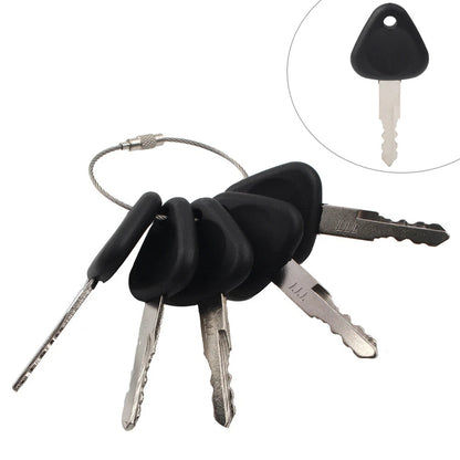 5 x Ignition Keys for Volvo Excavator Grader Dozer Dumper Heavy Equipment