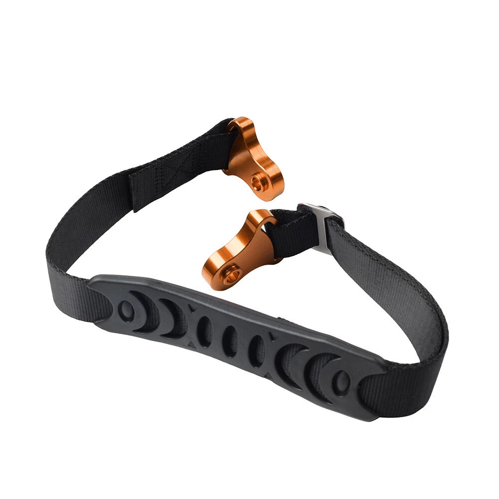 Adjustable Motorcycle Universal Rear Seat Rescue Sling Strap Pull Belt