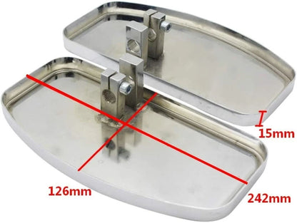 Front Footboard for Honda VTX 1800, 1300, VT400, VT750, Suzuki VL800, VL400, C50