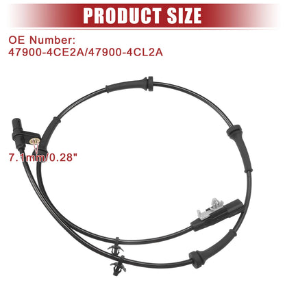 Rear ABS Sensors for Nissan Rogue (2014-2020)