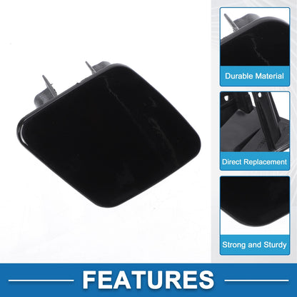 Bumper Headlight Washer Nozzle Cover for BMW 1 Series (2012-2019) Black