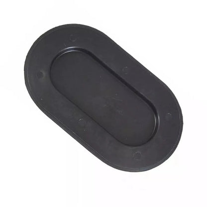 Black Oval Drain Plug Cover for Ford Truck Bed (2004-2014)