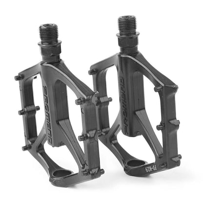 2 x Flat Platform Bike Pedals for Mountain Road Bicycle Aluminum Alloy M29