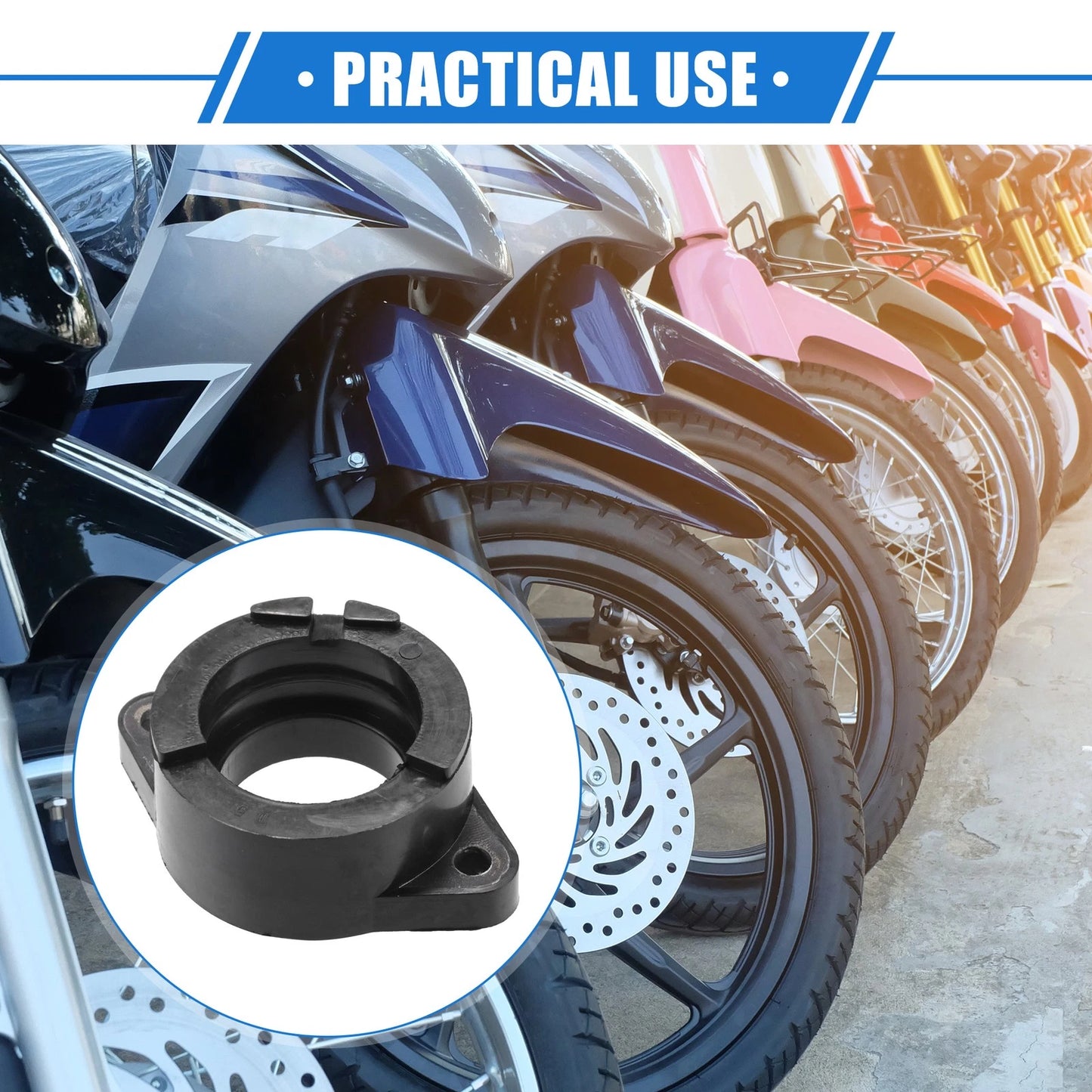 Carburetor Intake Manifold Boot for Yamaha SR 500 G 2J4 (1979–1983)