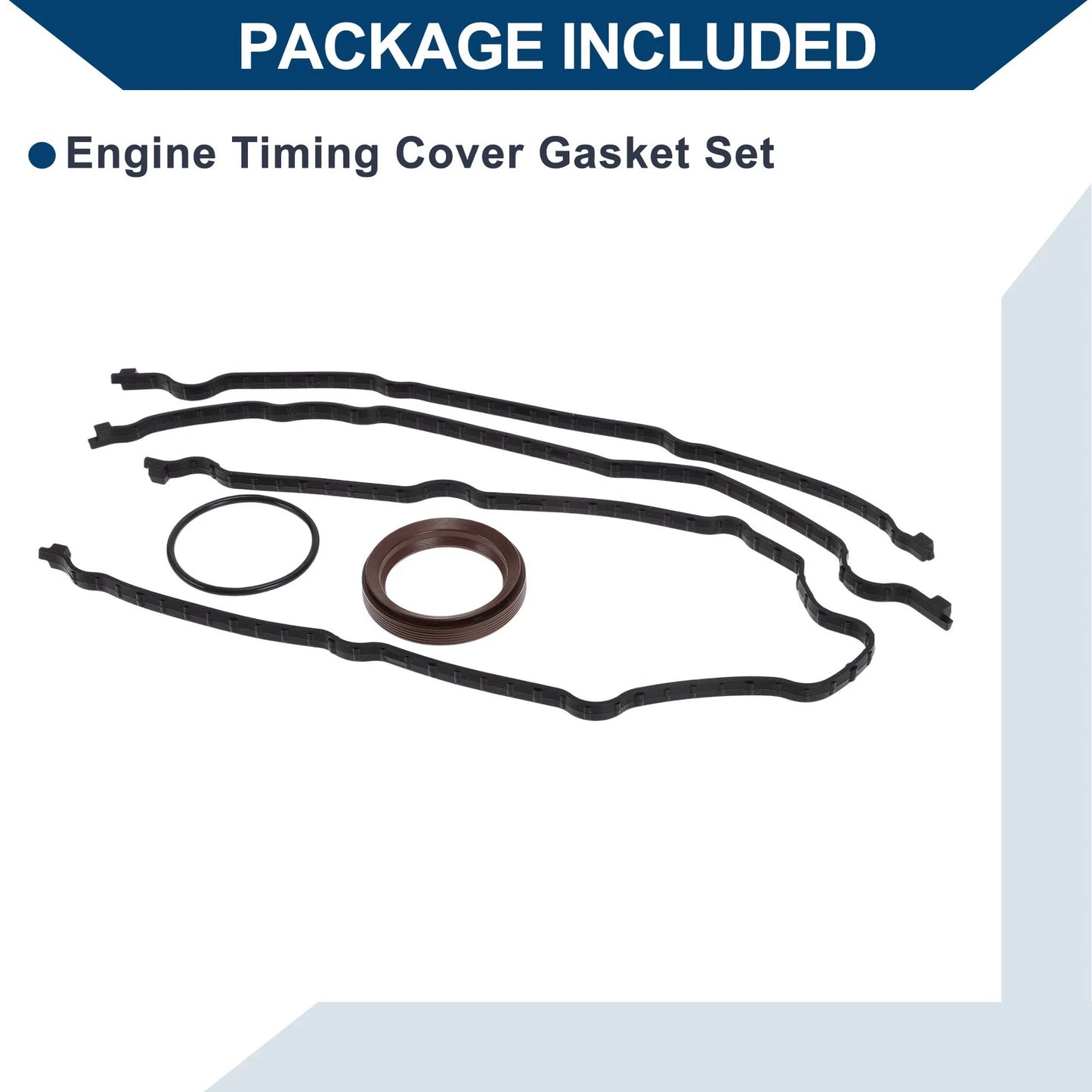 Engine Timing Cover Gasket Set for Ford Mustang (2011-2019)