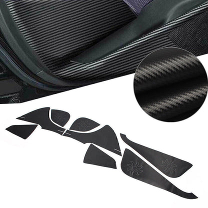 8 Pcs Car Door Anti Kick Pad Protection Covers for Toyota CHR (2016-2022)