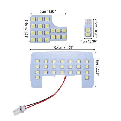 5050SMD 6000K Car Interior Dome Light for Toyota RAIZE A200A 210A (2020-2023)