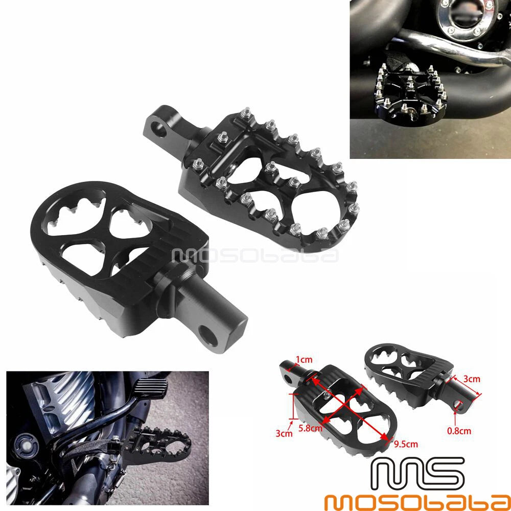 MX Foot Pegs for Harley Dyna Street Bob Super Glide (1993-2017)