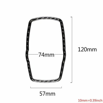 Carbon Fiber Multimedia Switch Cover Trim for BMW F30 F35 (2012-2018)