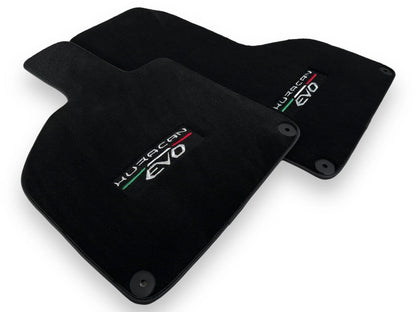 Black Floor Mats for Lamborghini Huracan EVO (2014-2023)