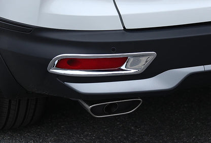 Chrome Rear Fog Light Lamp Cover Trim for Honda CR-V 2020-2021 (2 x)