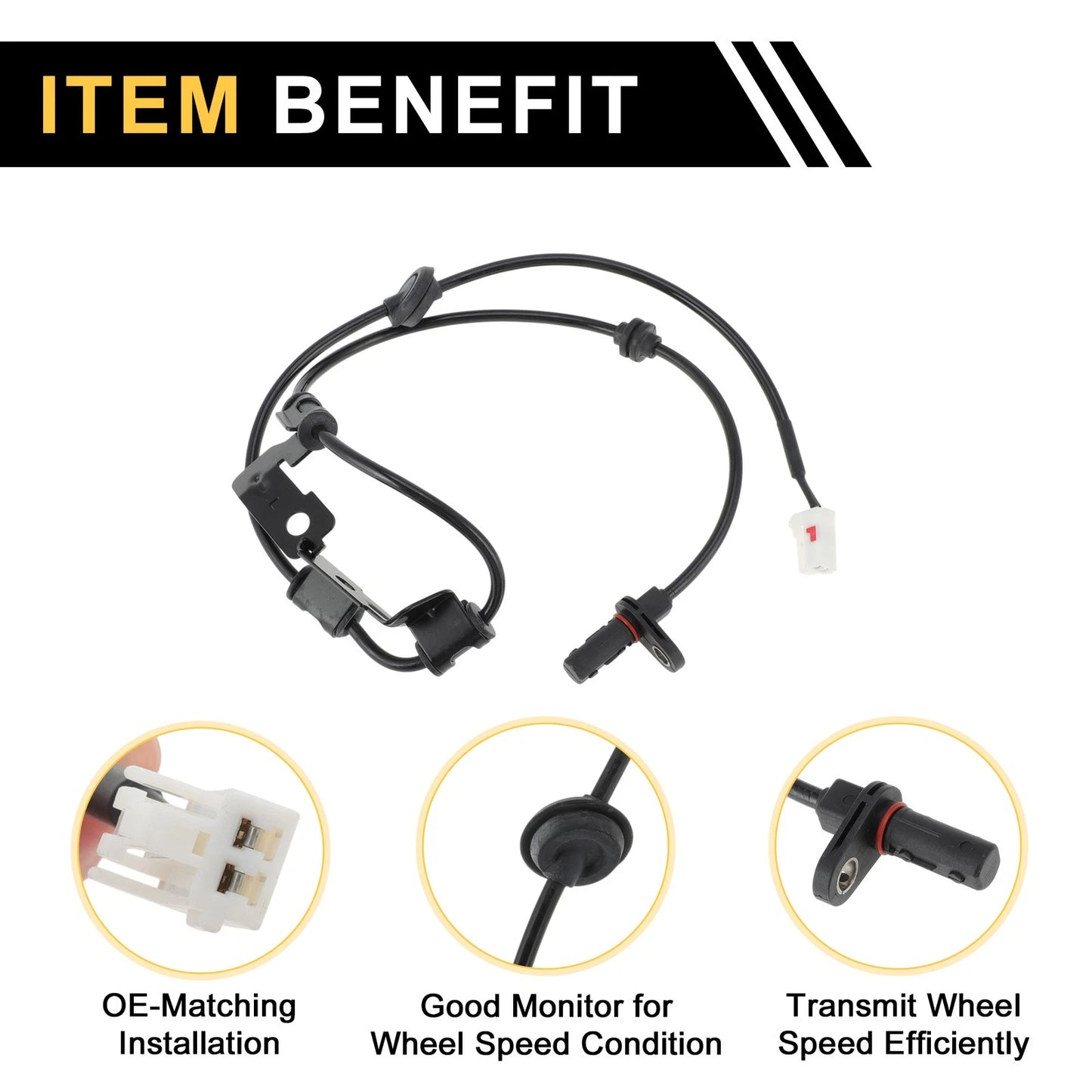 ABS Wheel Speed Sensor for Kia Carens (2013-2015) Rear Left