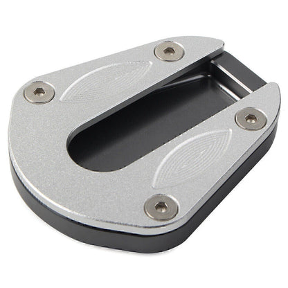 Gray Support Foot Side Stand Enlarger Pad for BENELLI TRK 502 (2017-2023)