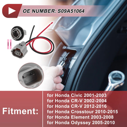Turn Signal Light Socket Wiring for Honda Civic (2001-2003)