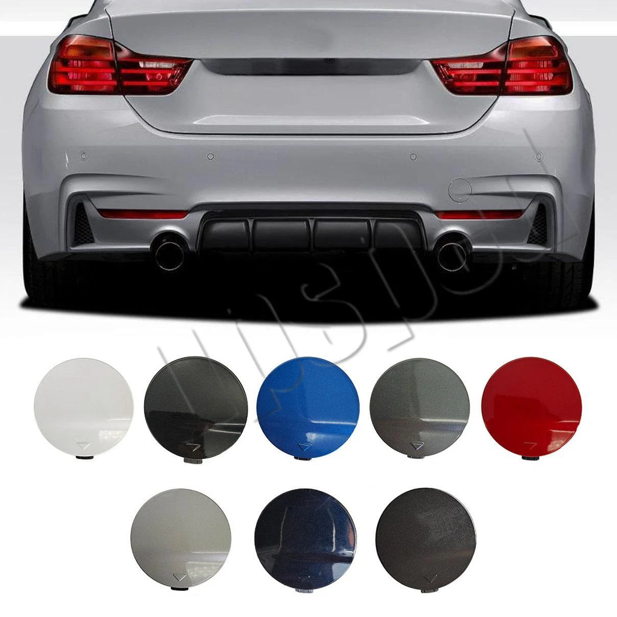 Rear Bumper Tow Hook Eye Cover Cap for BMW 4 Series (2014–2019)