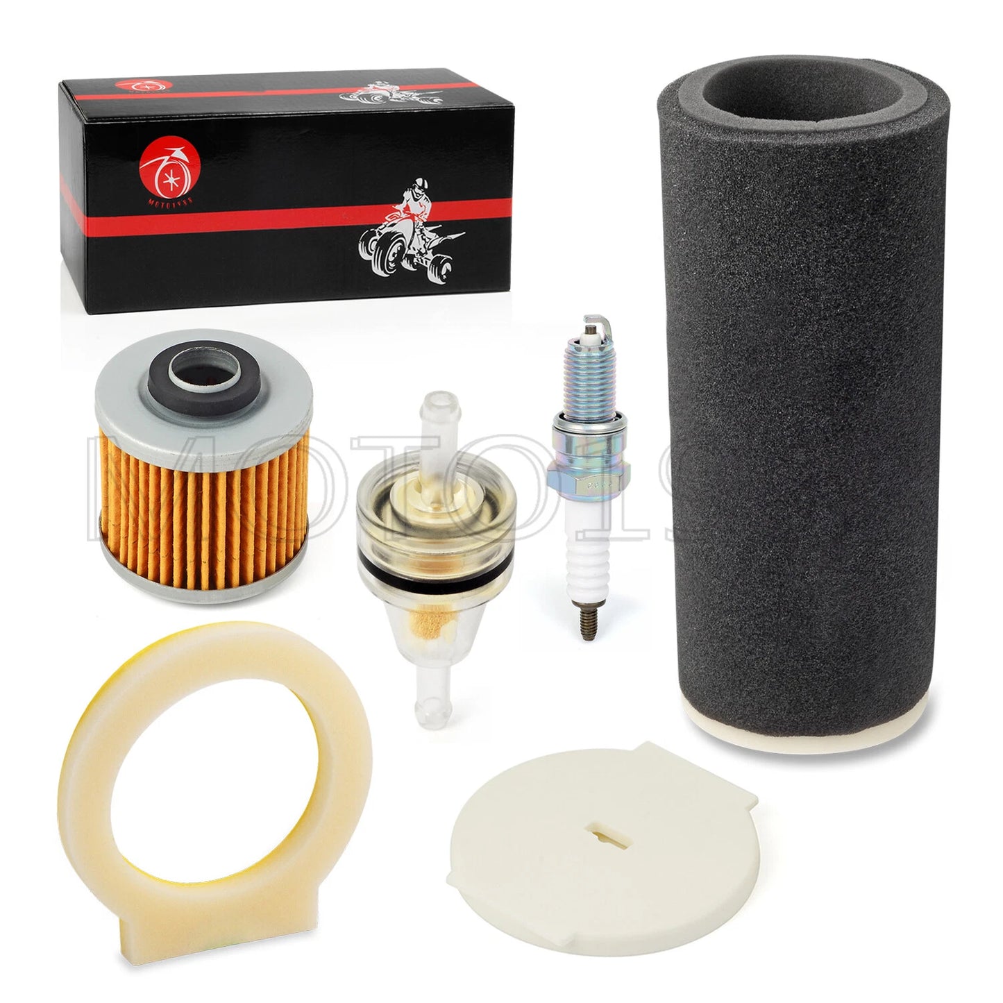 Air Filter Cage Guide & END CAP for Yamaha Grizzly (1998–2001)