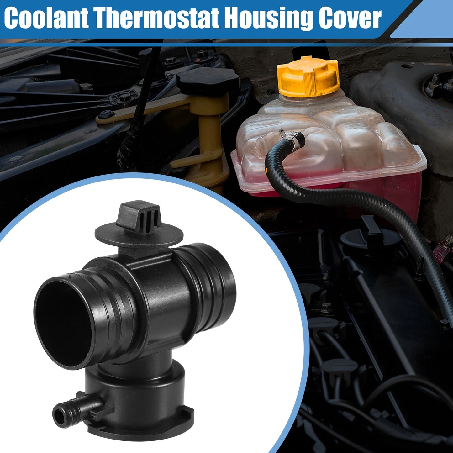 Car Coolant Thermostat Housing Cover for Dodge Dakota 2004 V8 4.7L