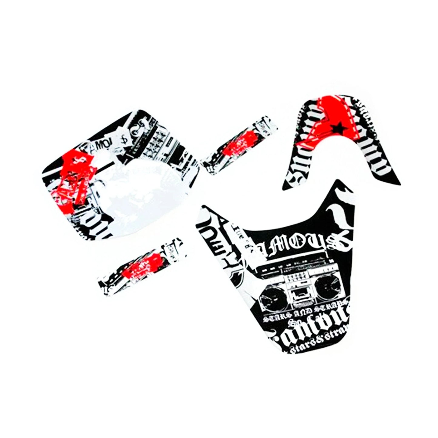 3M Decals Graphic Stickers for KLX 110 PIT PRO Dirt Bike