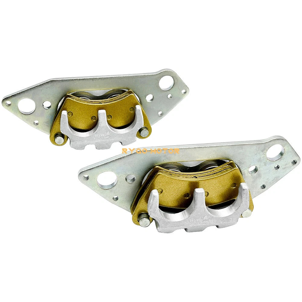 Front Rear Brake Calipers All 4 W/Pads for Polaris Ranger XP 900 (2016–2019)