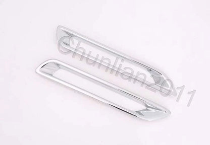 ABS Chrome Tail Rear Fog Light Cover Trim for Toyota RAV4 (2019-2023)