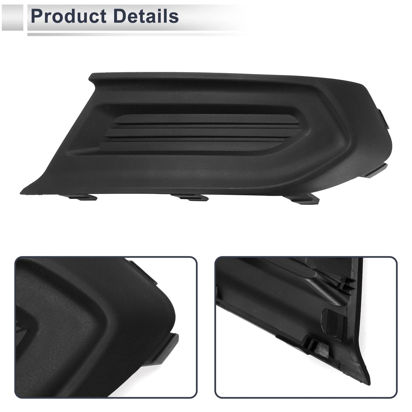 Front Left Fog Light Grill for Ford Escort (2015-2019)