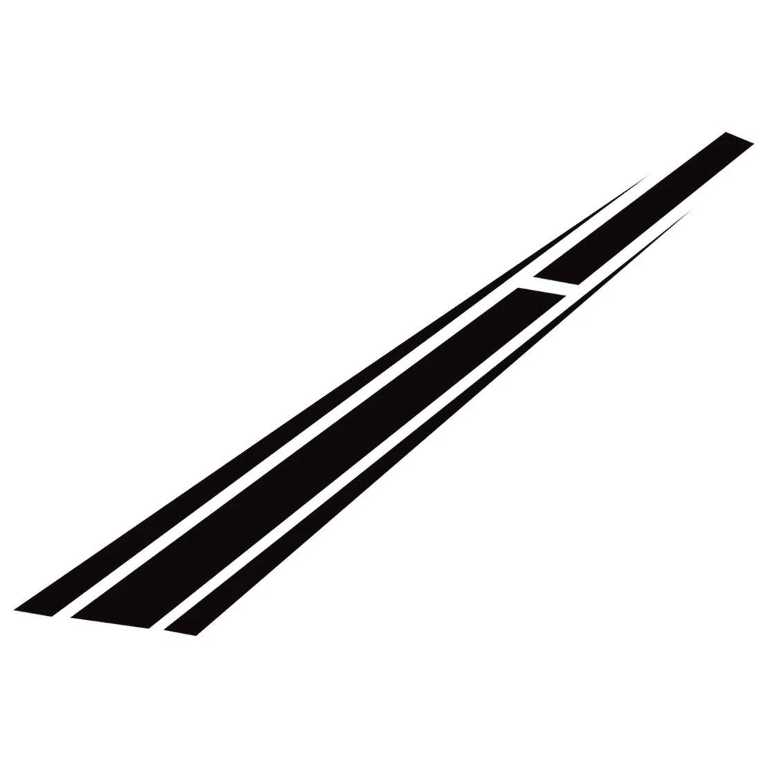 Vinyl Graphics Cover Hood Racing Stripe 80x12cm for Car SUV