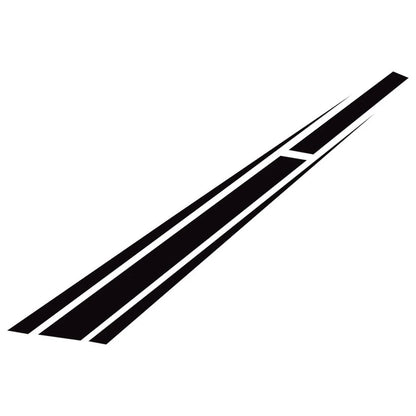 Vinyl Graphics Cover Hood Racing Stripe 80x12cm for Car SUV