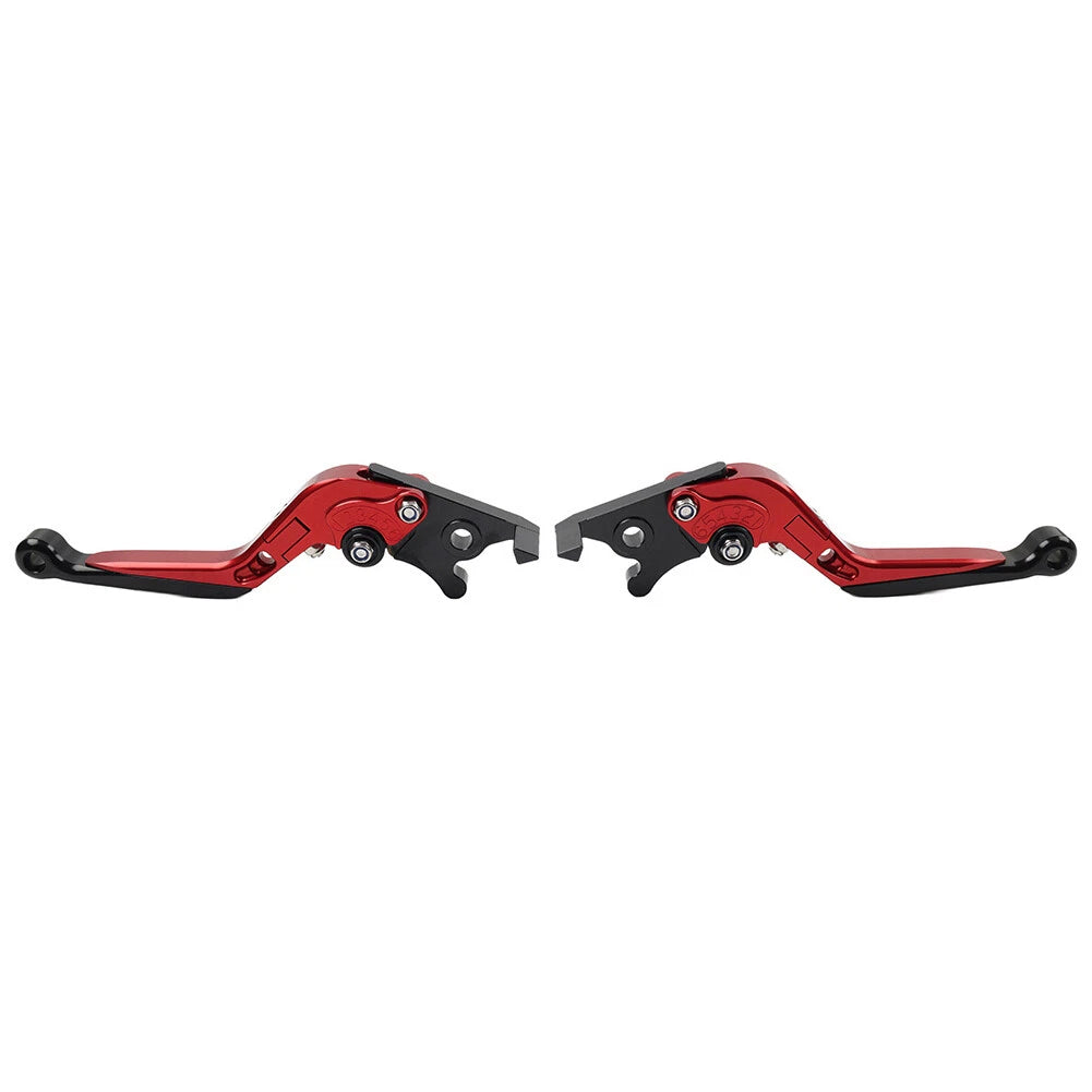 CNC Red Extendable Brake Clutch Levers for Suzuki GSXR600 GSXR750 (2004-2005)