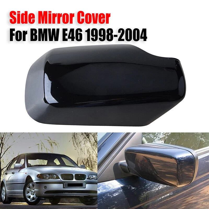 Driver Left Side Door Mirror Cover for BMW E46 E39 325i 330i 525i 530i 540i