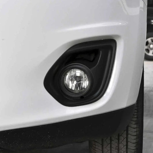 1Pair Black Fog Light Bezel Cover for Mitsubishi RVR (2010-2015)
