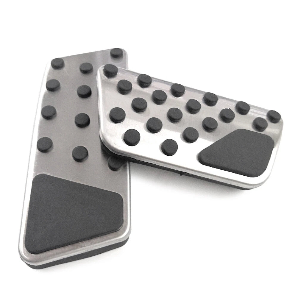 Stainless Steel Gas Brake Pedal Covers for Jeep Wrangler (2007-2017)