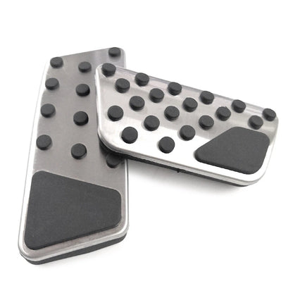 Stainless Steel Gas Brake Pedal Covers for Jeep Wrangler (2007-2017)