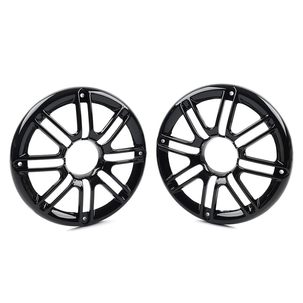 Glossy Black Rear Speaker Grill Cover for Harley Tri Glide Ultra FLHTCU/L (14-23)