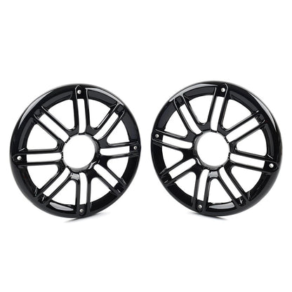 Glossy Black Rear Speaker Grill Cover for Harley Tri Glide Ultra FLHTCU/L (14-23)