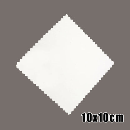 100 x Lint Cloth Microfiber for Nano Ceramic Car Glass Coating 10x10CM