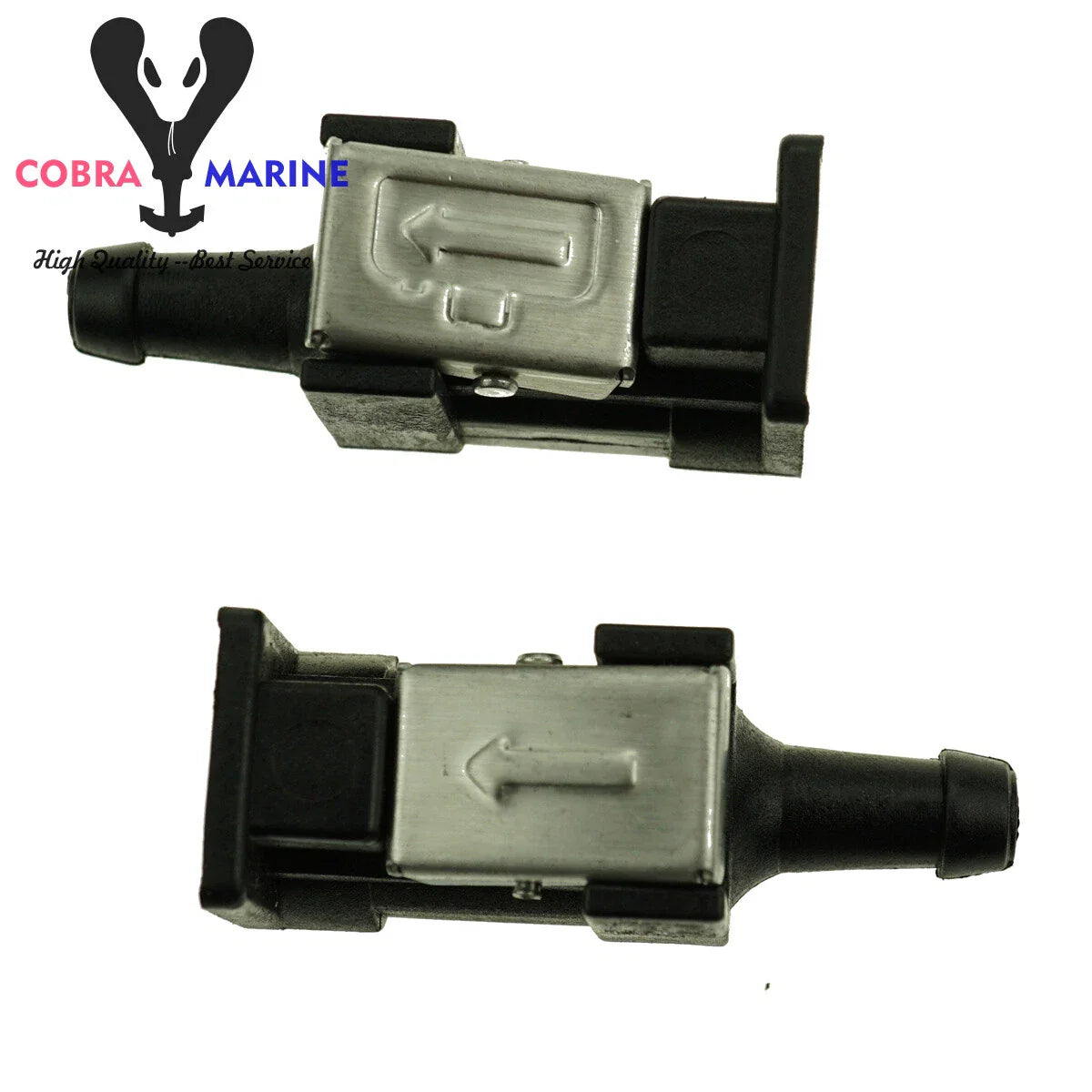 Fuel Line Connector Fitting Kit for Yamaha Outboard Motor (6mm)