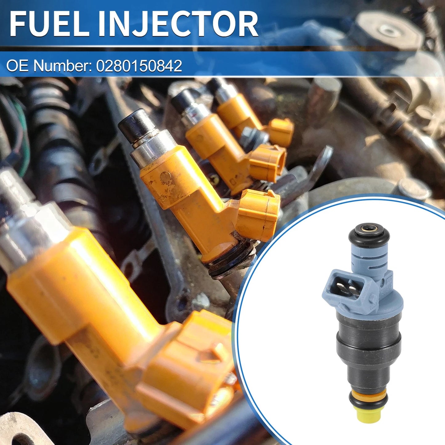 Fuel Injector No.0280150842 for Audi S4 (B5 1997-2001)