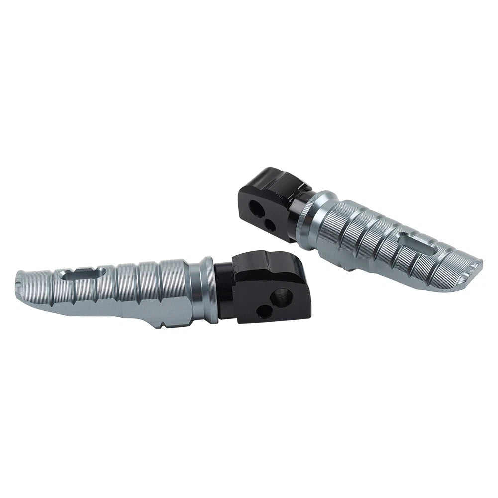 Grey Rear Passenger Footrest Pegs for BMW G310GS G310R G310RR (2017-2024)