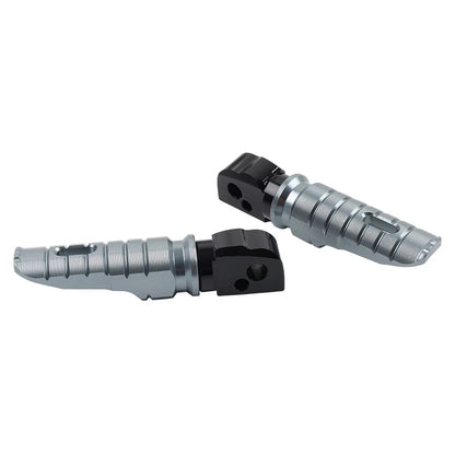 Grey Rear Passenger Footrest Pegs for BMW G310GS G310R G310RR (2017-2024)