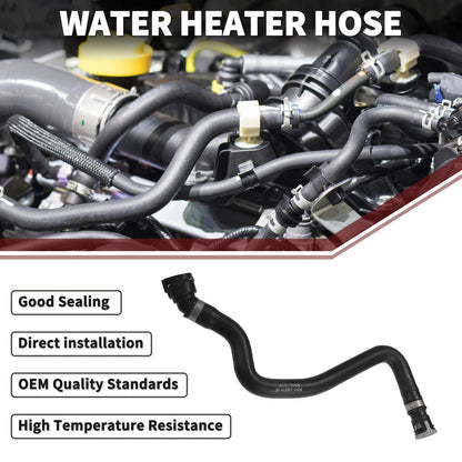 Water Heater Hose for Ford C-Max (2015-2019) - Black 1 Pcs