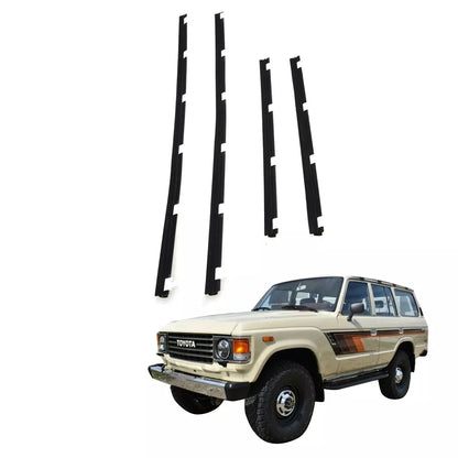 Door Glass Weatherstrip for Toyota Land Cruiser J60 FJ60 HJ61 1980-1990